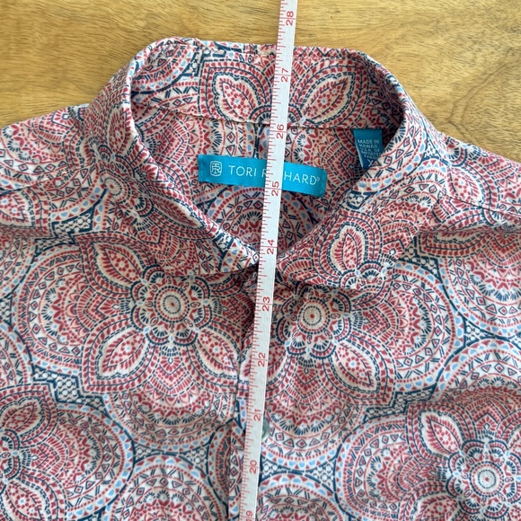 Tori Richard | XS | Topkapi Tiles S/S Shirt - Picture 8 of 8